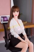 Most Popular Japanese Sexy Beautiful Wife Artifical Naked Silicone Skinny Sex Doll with Pubes invented by automaticwoman
